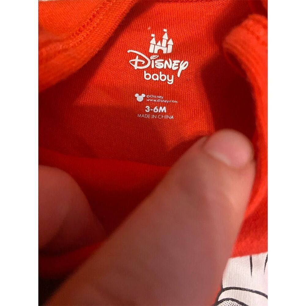 Disney Baby Mickey Mouse Bodysuit & Pants Set Unisex Multicolor - Picture 3 of 3